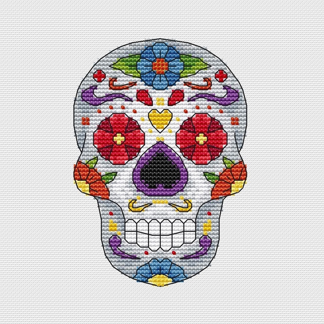 The Day of the Dead. Vasiliy Cross Stitch Pattern фото 1