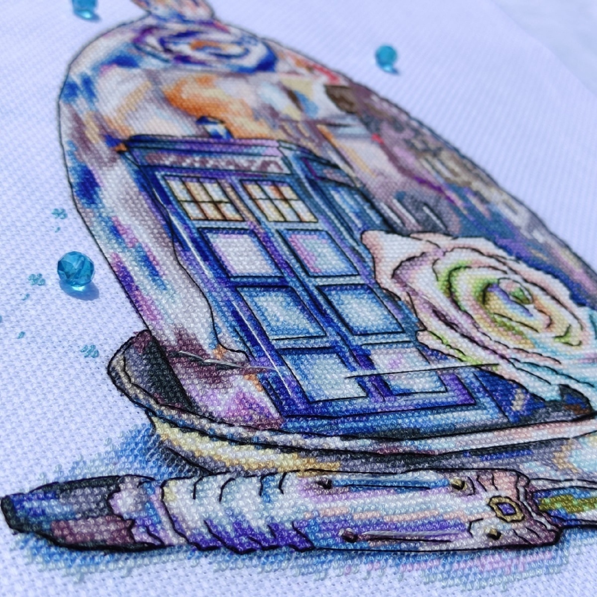 Rose of The Doctor Cross Stitch Pattern фото 7