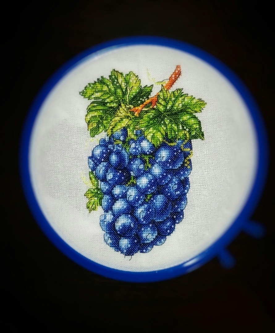Grapes Cross Stitch Pattern фото 2