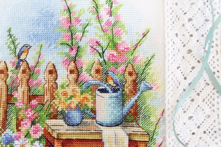 Blooming Garden Cross Stitch Kit by MP Studia фото 5