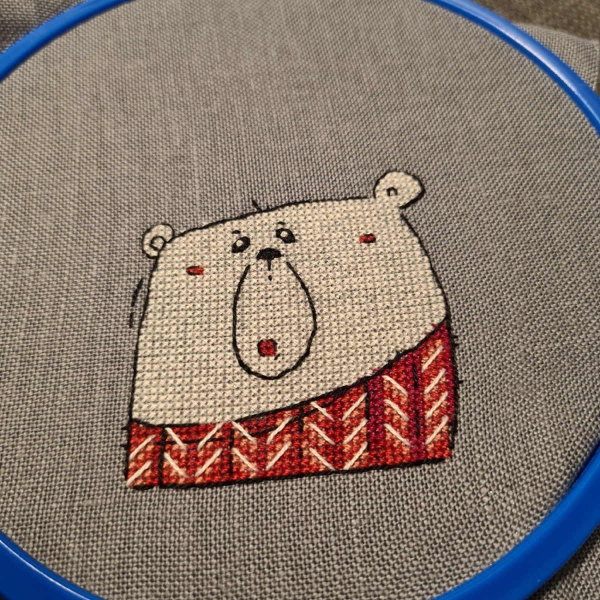 A Polar Bear Cross Stitch Pattern фото 2