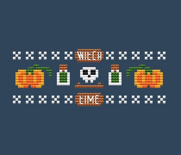 Witch Time Cross Stitch Pattern фото 3