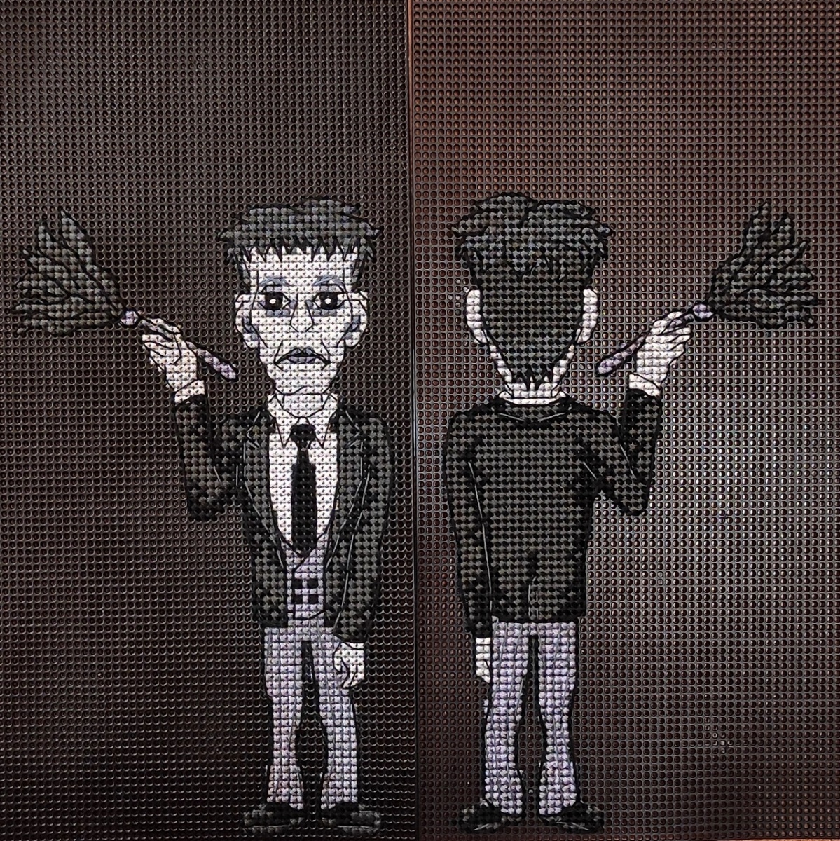 The Addams Family. Lurch Cross Stitch Pattern фото 3