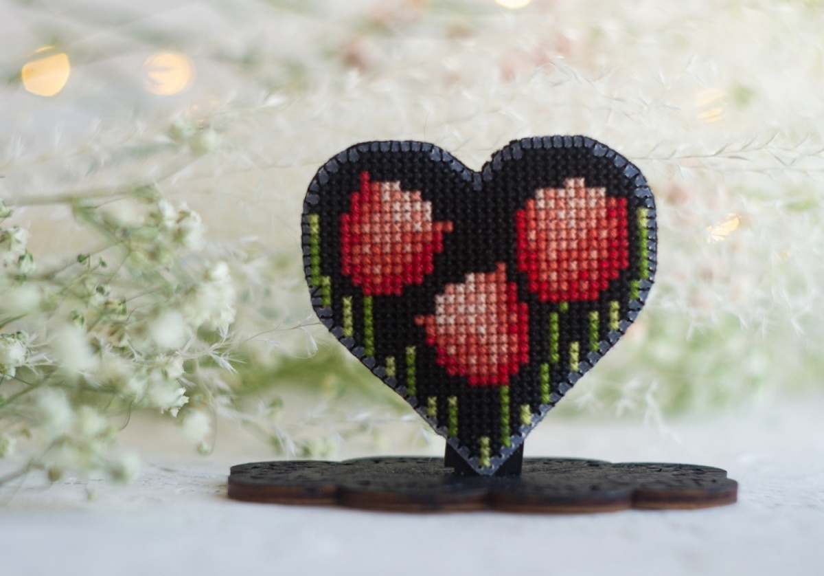 Heart 3 Cross Stitch Pattern фото 2