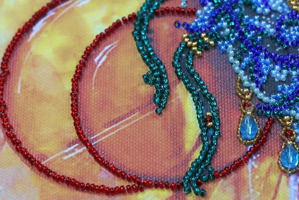 Faberge Beetle Bead Embroidery Kit фото 5