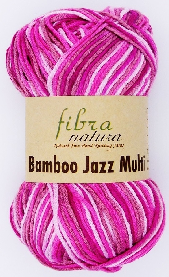 Fibra Natura Bamboo Jazz Multi 50% cotton, 50% bamboo, Skein Pack, 500g, code FNBJM Fibra Natura | Buy online on Mybobbin.com