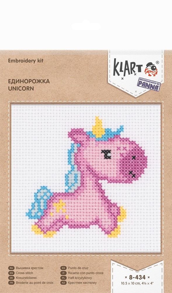 Little Unicorn Cross Stitch Kit фото 2
