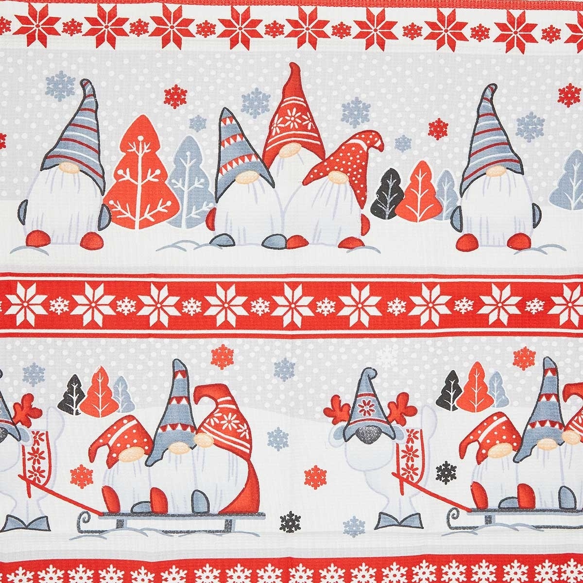 Gnomes Patchwork Fabric фото 1