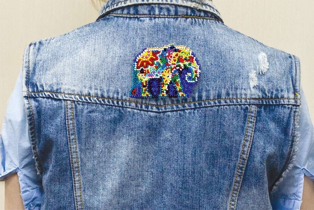 Decoration Elephant Bead Embroidery Kit фото 1
