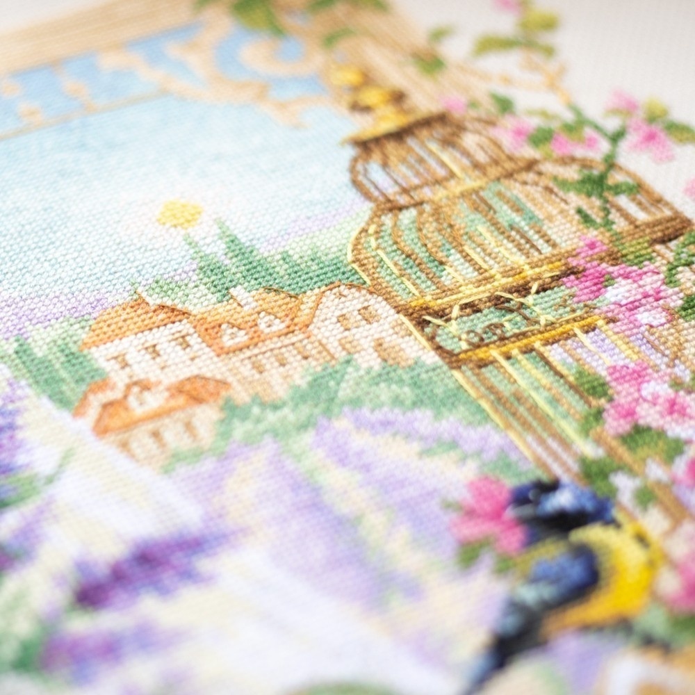 Charming Provence Premium Cross Stitch Kit фото 3