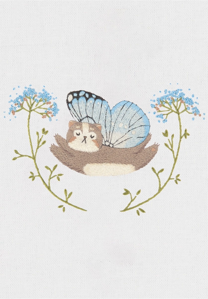 Fairycat Embroidery Kit фото 1