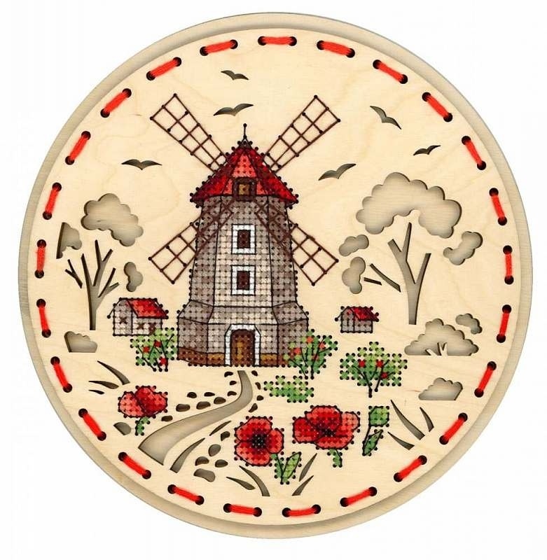 Rural Mill Embroidery Kit фото 1