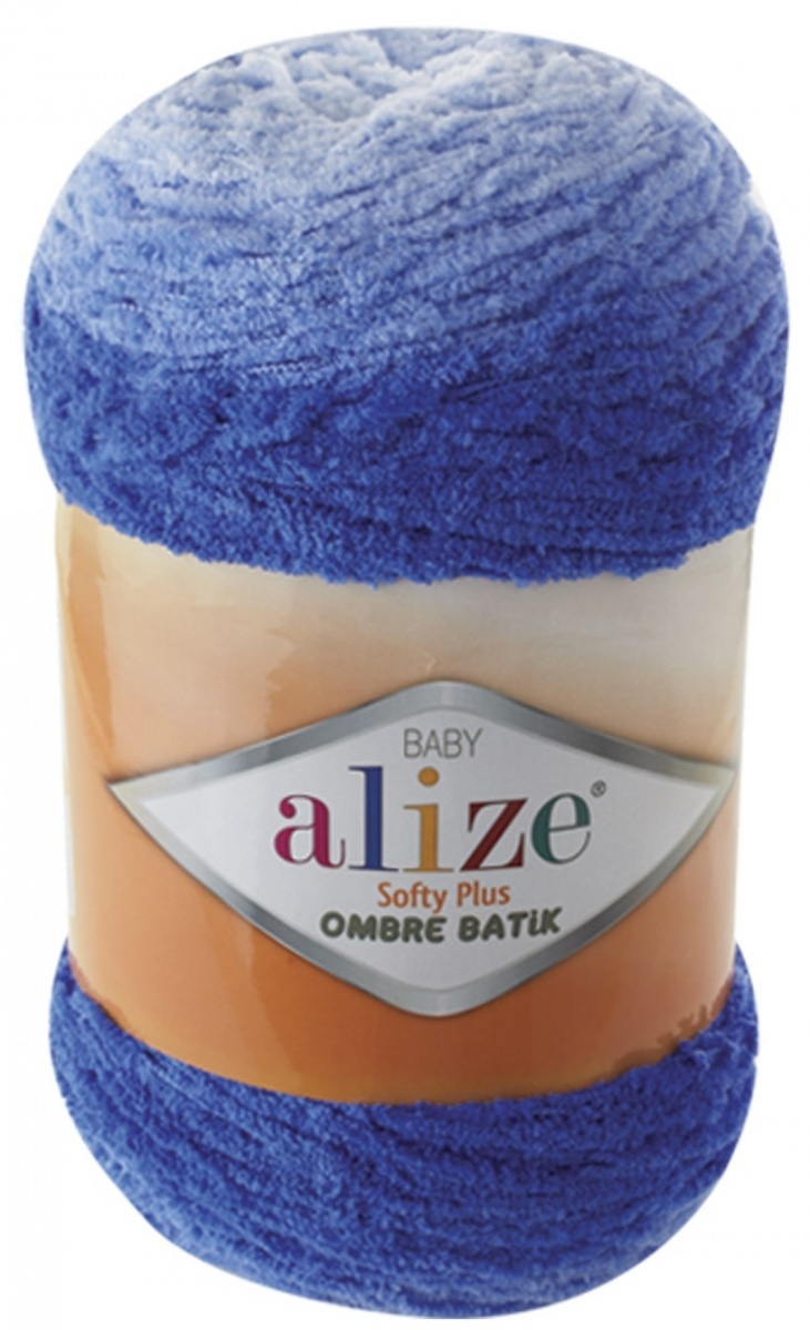Alize Softy Plus Ombre Batik, 100% Micropolyester 1 Skein Value Pack, 500g фото 3