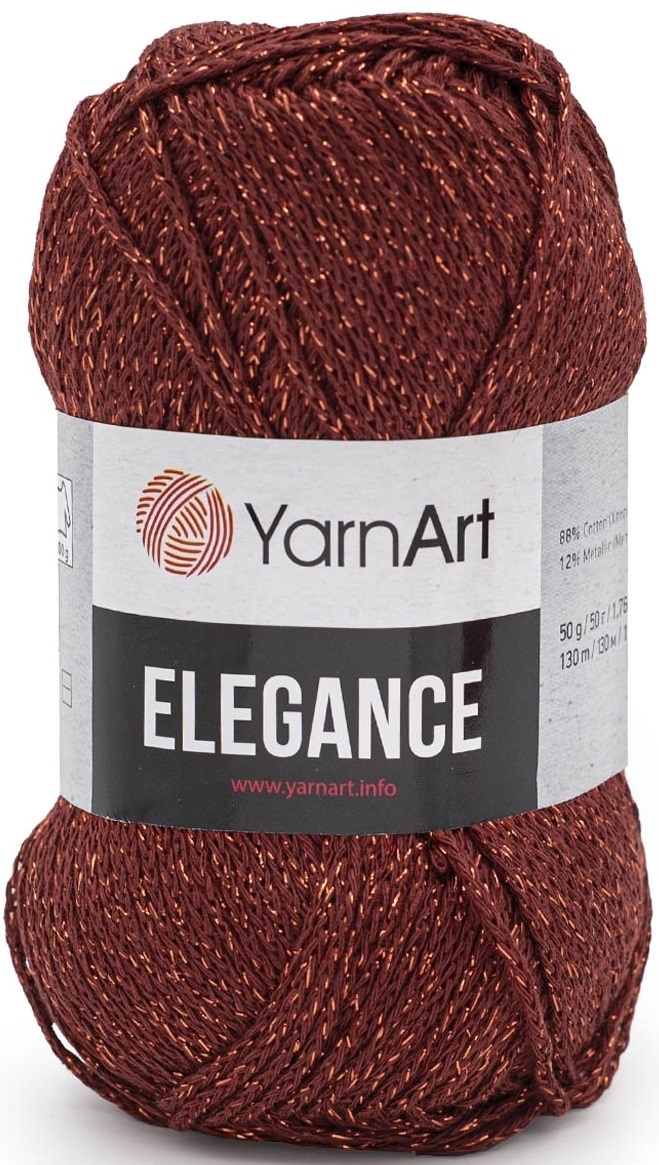 YarnArt Elegance 88% cotton, 12% metallic, 5 Skein Value Pack, 250g фото 23