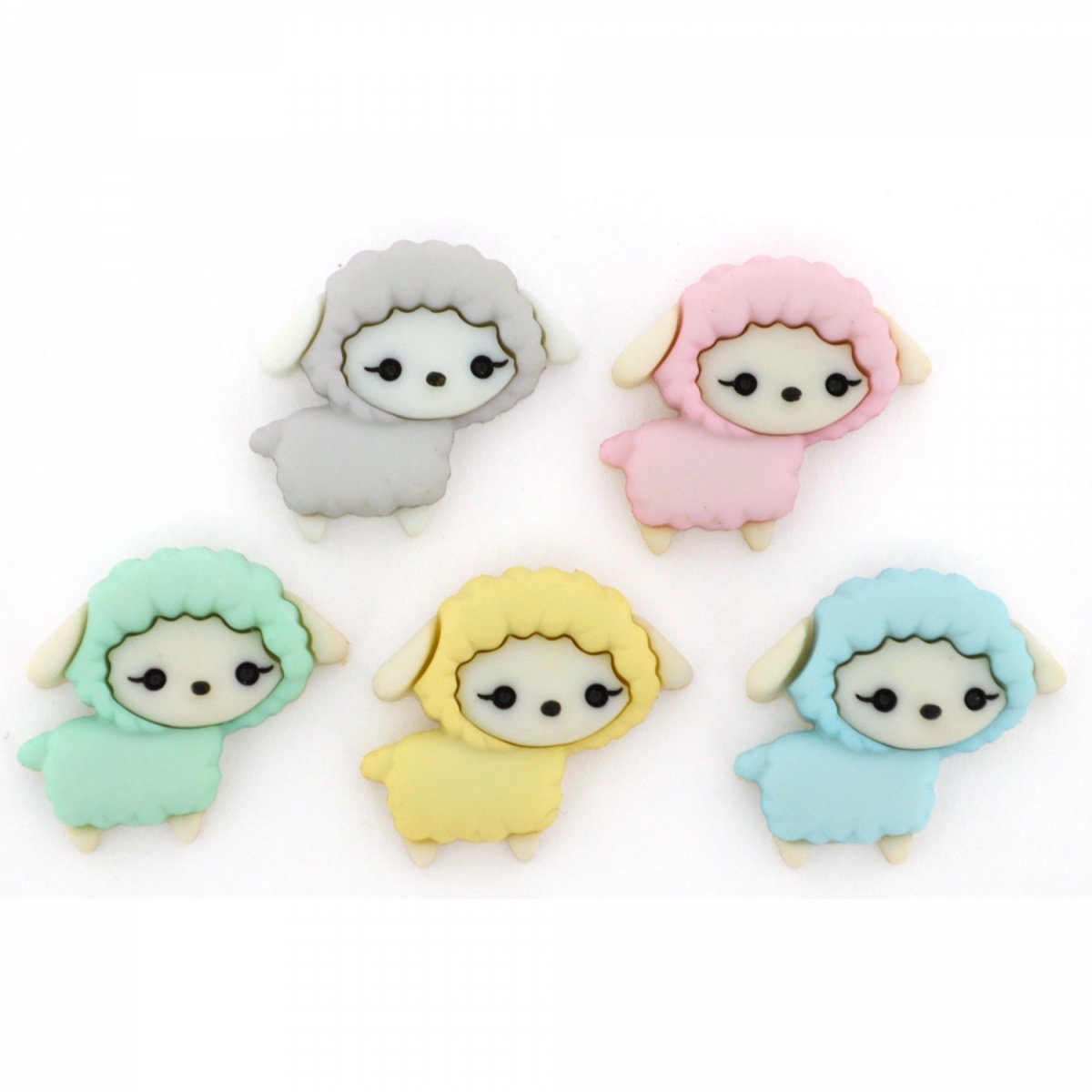 My Little Lamb Set of Decorative Buttons фото 1