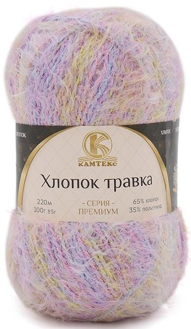Kamteks Cotton Grass 65% cotton, 35% polyamide, 5 Skein Value Pack, 500g фото 34