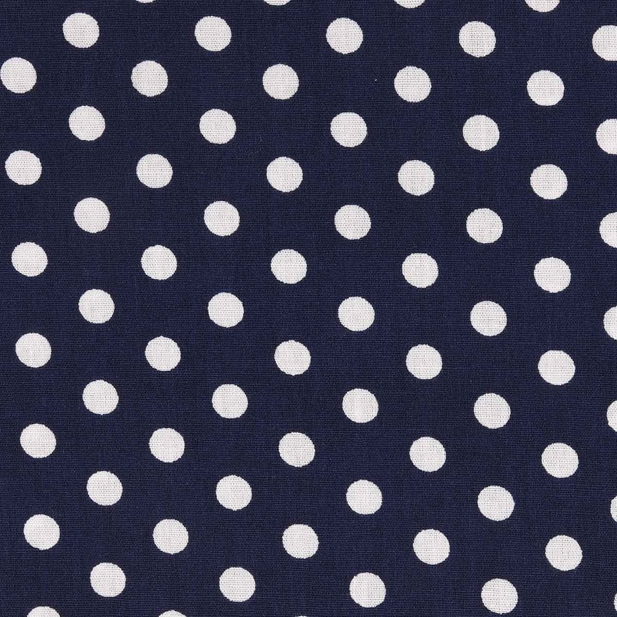 Navy Polka Dots AR1008 Patchwork Fabric фото 1