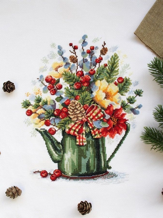 Exquisite Bouquet Cross Stitch Kit фото 3