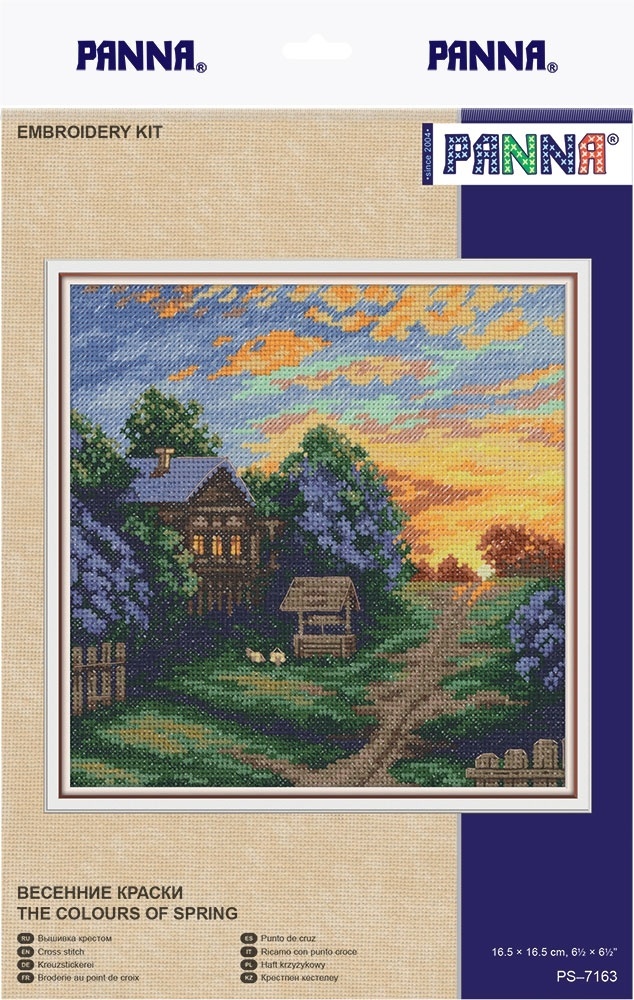 The Colours of Spring Cross Stitch Kit фото 2