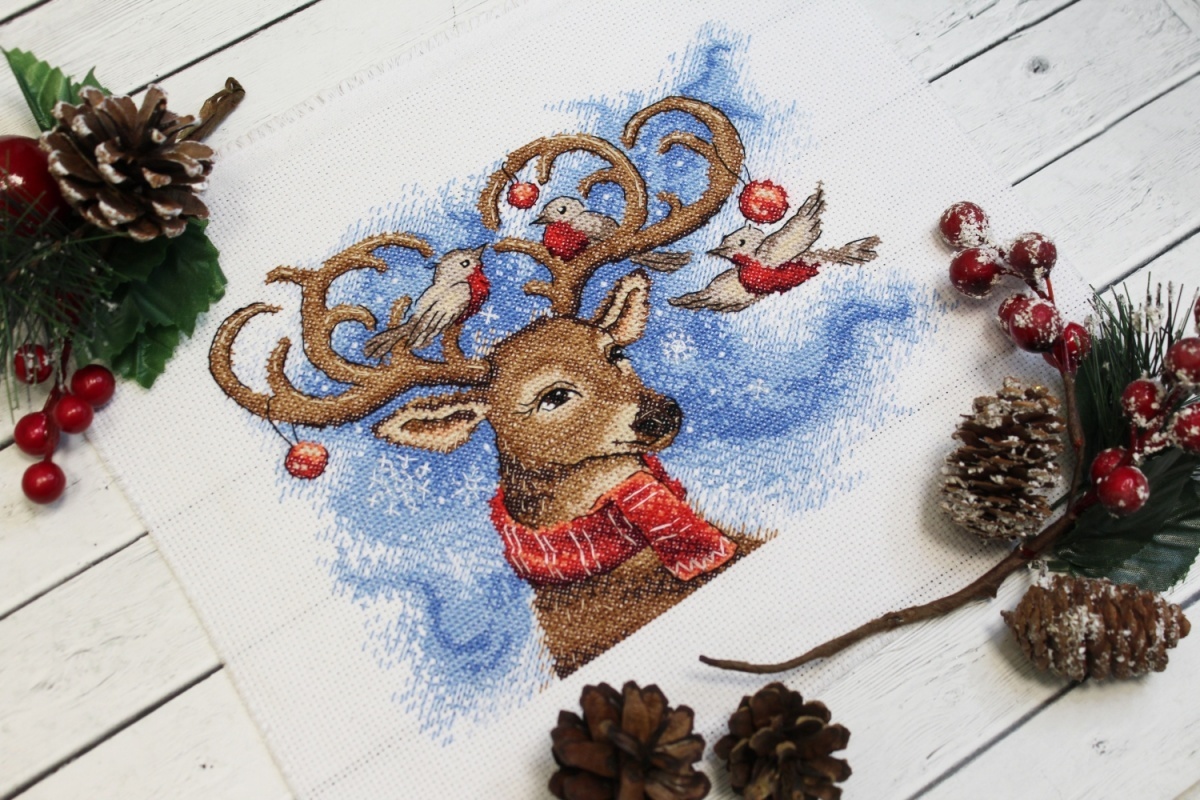 Dreamy Deer Cross Stitch Kit  фото 3