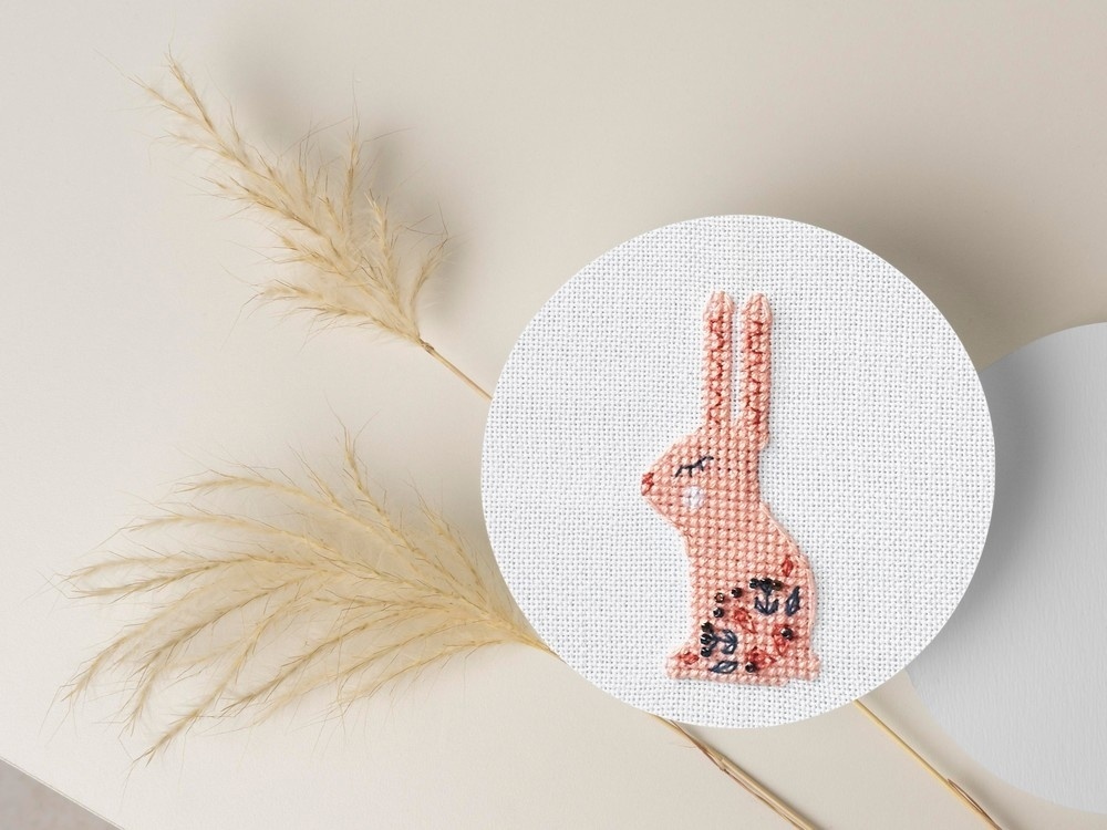 A Bunny Cross Stitch Pattern фото 3