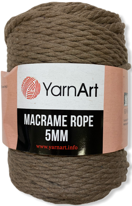 YarnArt Macrame Rope 5mm 60% cotton, 40% viscose and polyester, 2 Skein Value Pack, 1000g фото 27