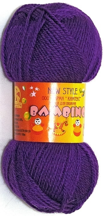 Kamteks Bambino 35% merino wool, 65% acrylic, 10 Skein Value Pack, 500g фото 28