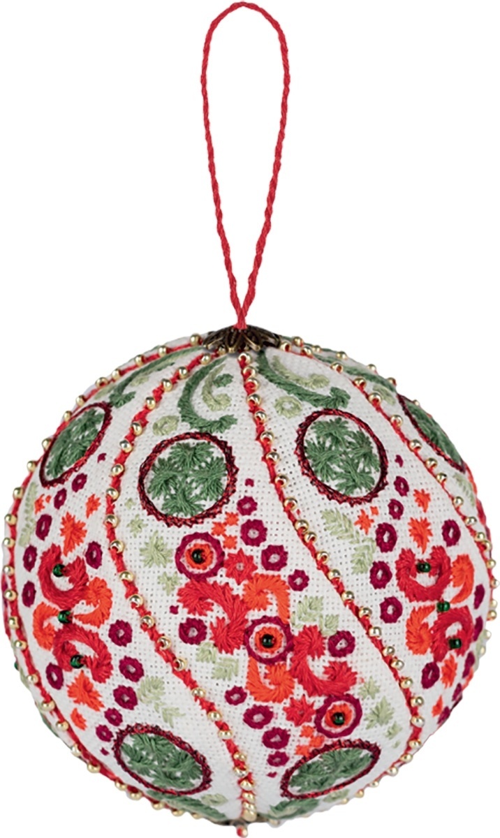 Christmas Ornament. Holiday Patterns Cross Stitch Kit фото 1