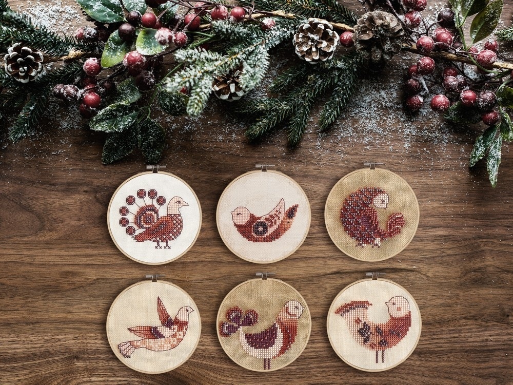 Christmas Ornaments Cross Stitch Pattern фото 7