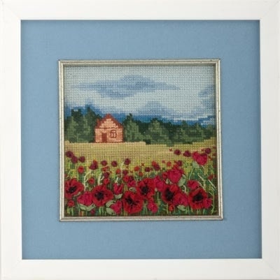 Poppy Field Embroidery Kit фото 2