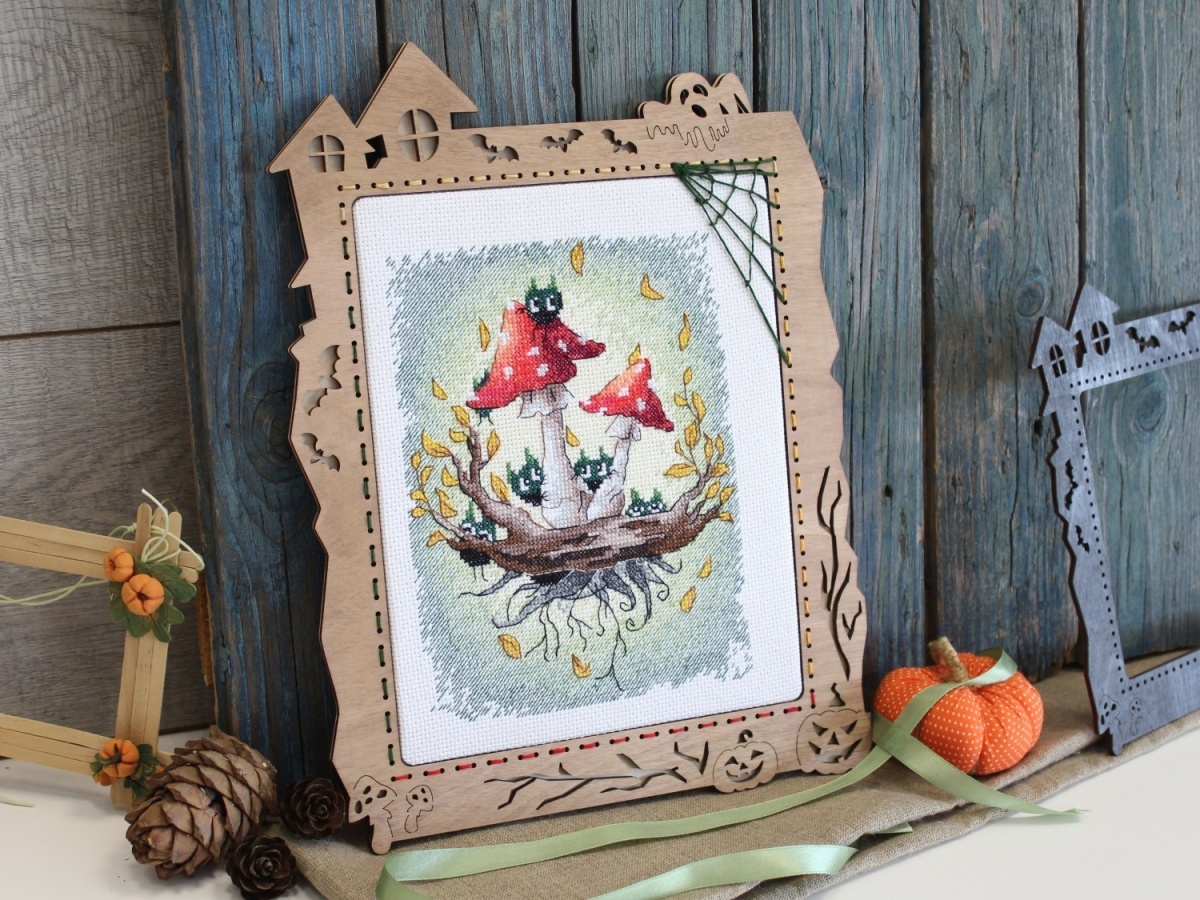 We are Here Cross Stitch Kit фото 4