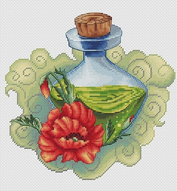 Sleeping Elixir Cross Stitch Pattern фото 1