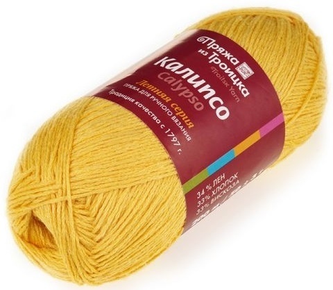 Troitsk Wool Calypso, 34% Linen, 33% Cotton, 33% Viscose 5 Skein Value Pack, 250g фото 6