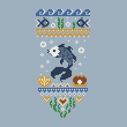 At the Bottom of the Sea Cross Stitch Pattern фото 2