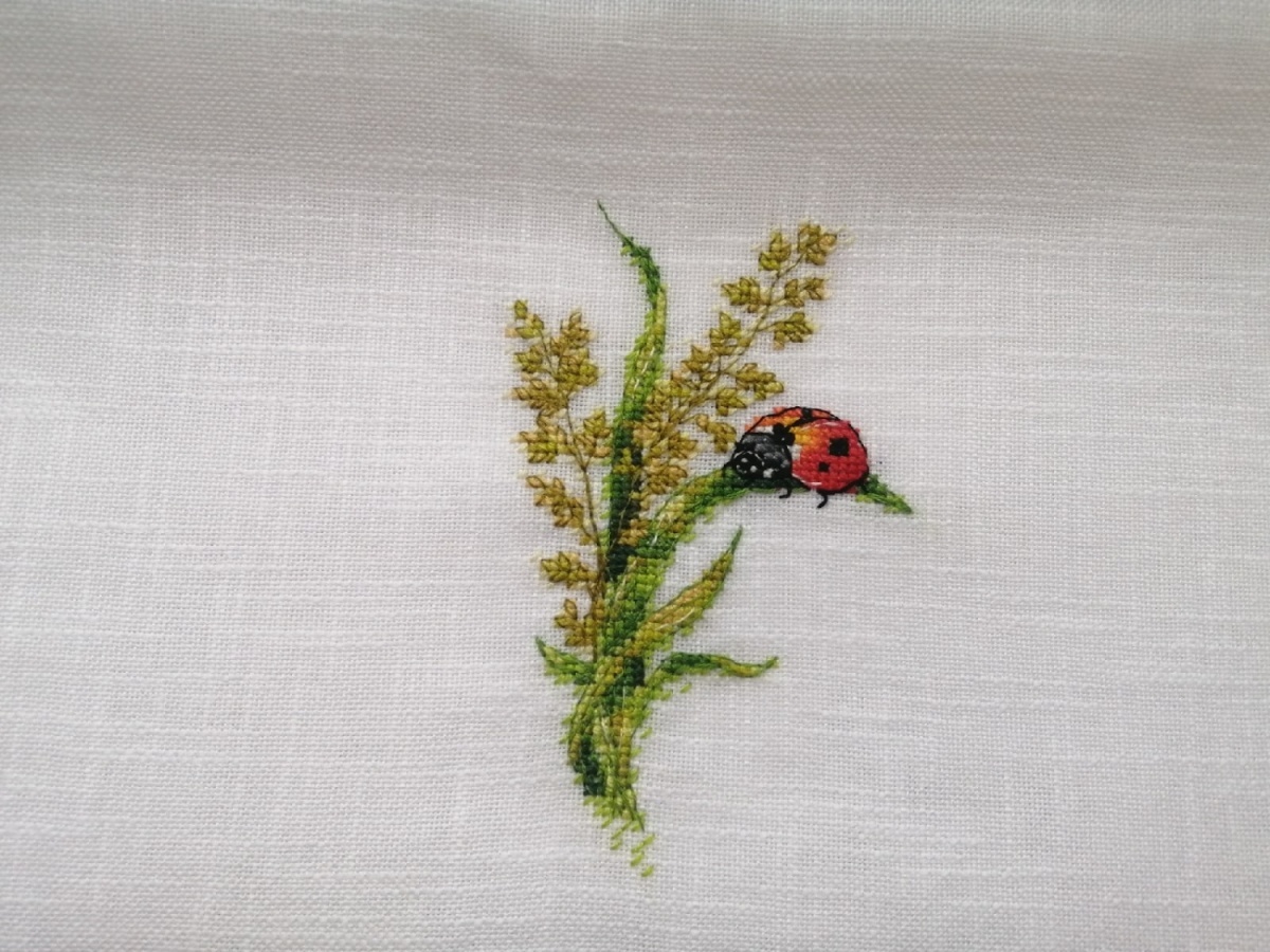 The Ladybug Cross Stitch Pattern фото 4