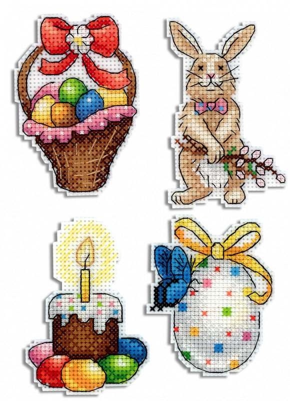 Easter Joy Cross Stitch Kit, code R-407 MP Studia | Buy ...