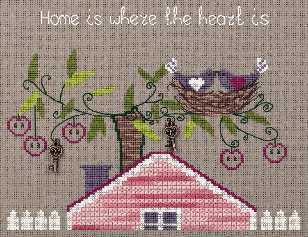 The Cosy Nest Cross Stitch Kit Code Ce 7056 Panna Buy Online On Mybobbin Com