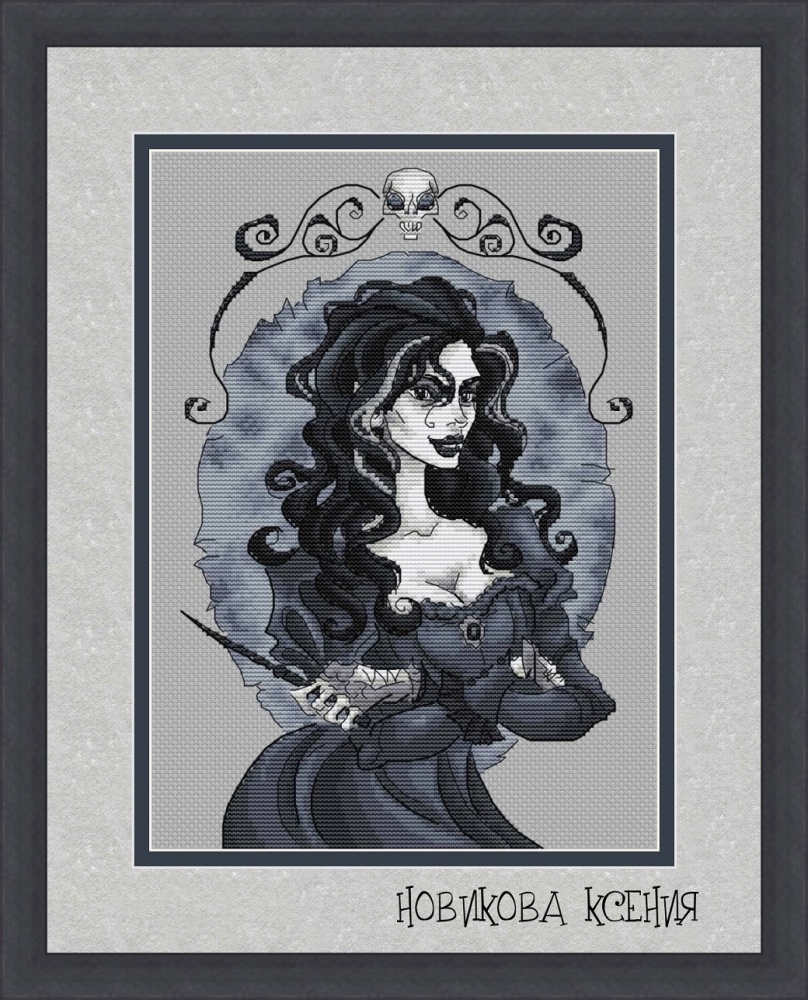 <b>Bellatrix</b> Cross Stitch Pattern,KN-247.