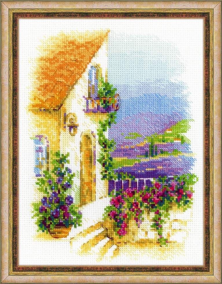 Provence Street Cross Stitch Kit, code 1689 RIOLIS | Buy online on ...