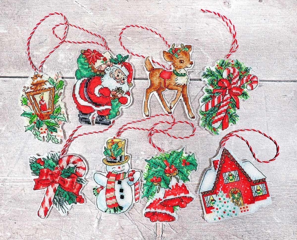 Christmas Toys Set №1 Cross Stitch Kit, code Leti966 Luca-S | Buy ...