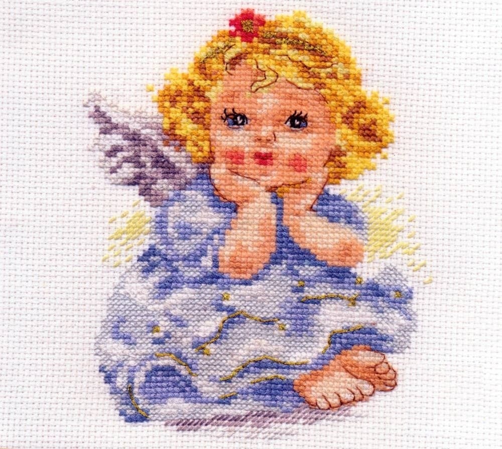 Angel of Dream Cross Stitch Kit, code 0-94 Alisa | Buy online on ...