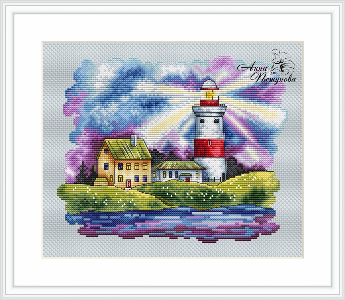 Guiding Star Cross Stitch Pattern, code AP-130 Anna Petunova | Buy ...