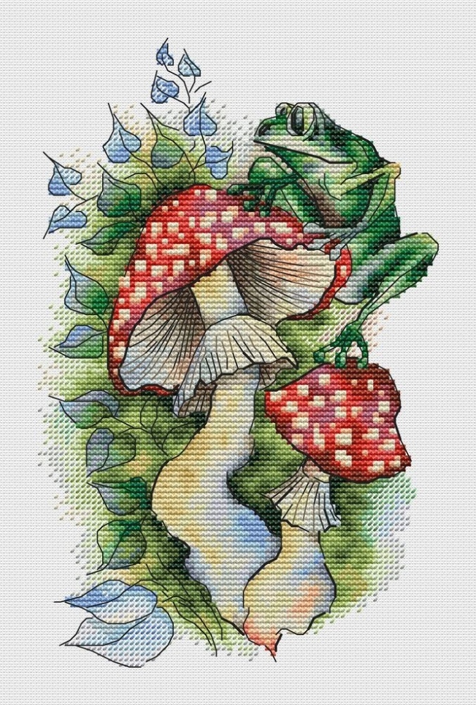 Fruits of Love Cross Stitch Pattern, code LV-010 Lubov Vodenikova