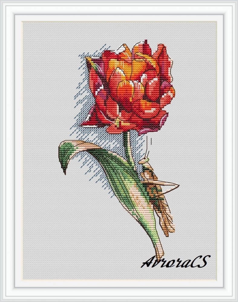 Flint Cross Stitch Pattern, code IP-157 Inna Peshkova | Buy online on ...