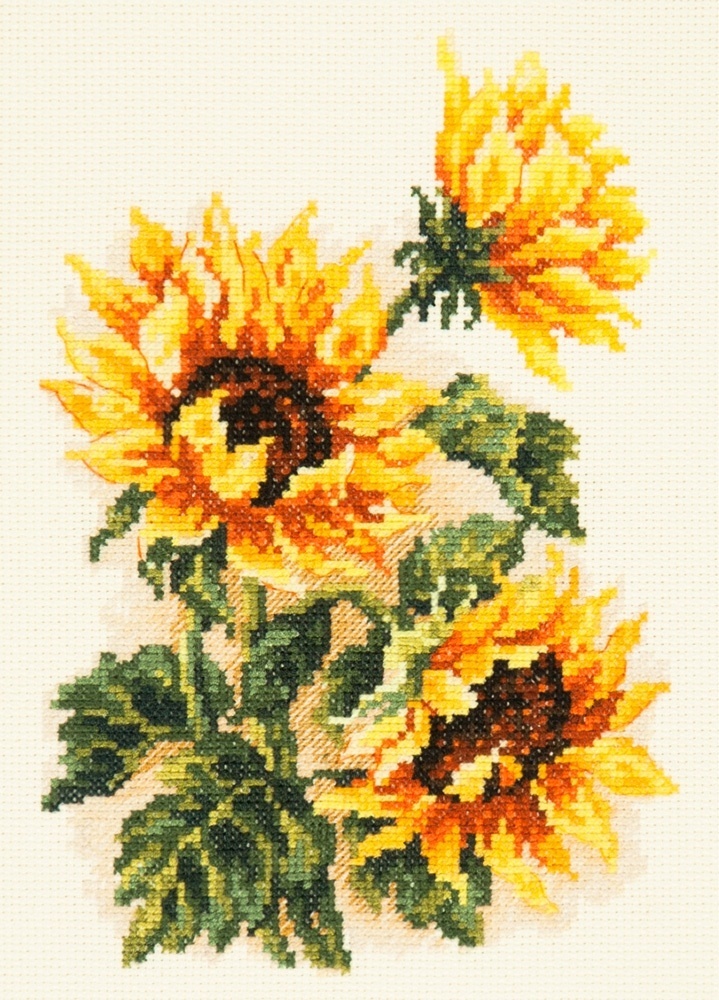 CrossStitch Kit Sunflower 