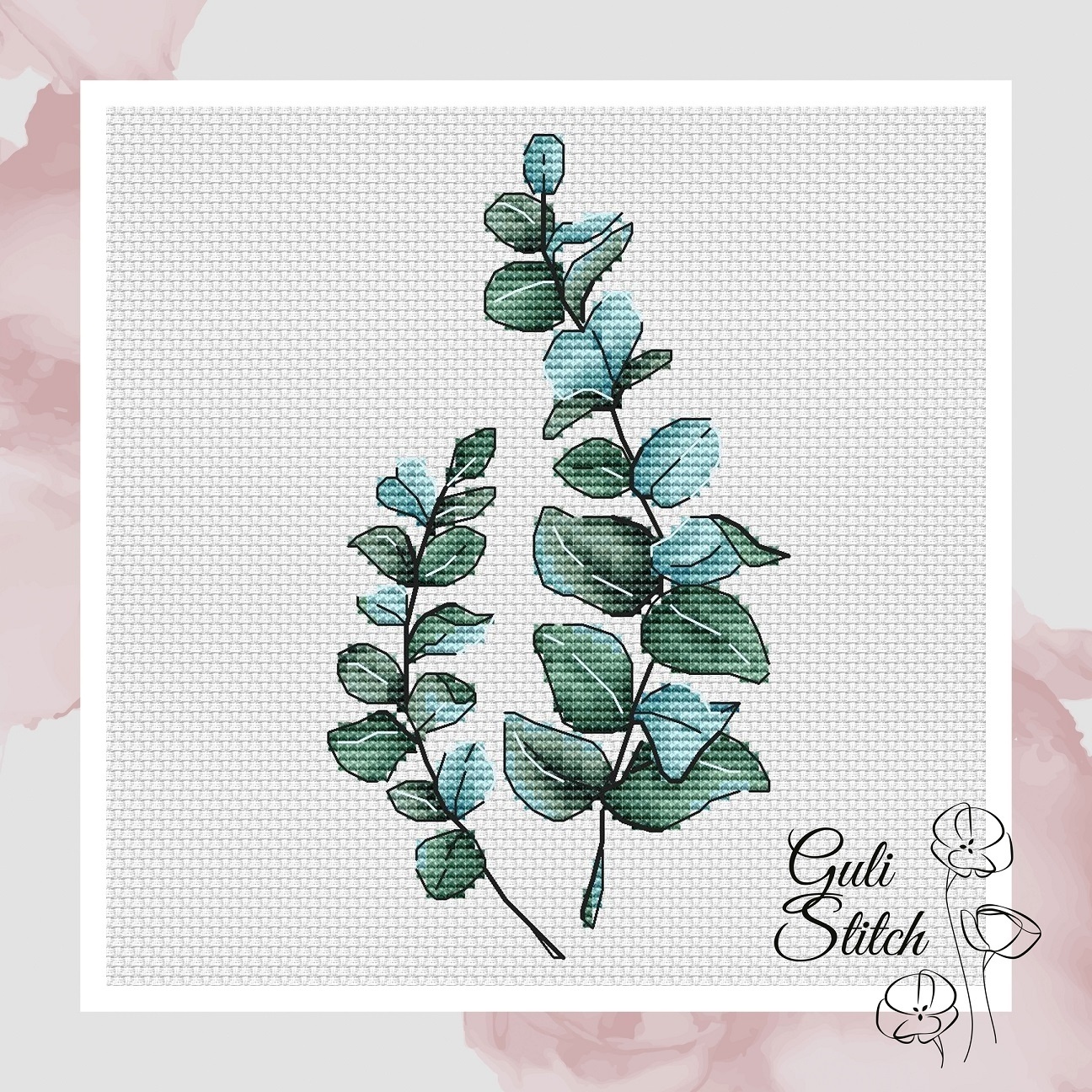 Botany Cross Stitch Kit