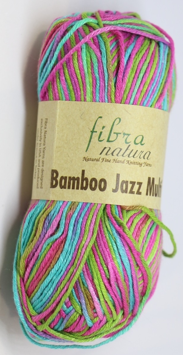 dele champignon Verdensvindue Fibra Natura Bamboo Jazz Multi 50% cotton, 50% bamboo, 10 Skein Value Pack,  500g, code FNBJM Fibra Natura | Buy online on Mybobbin.com