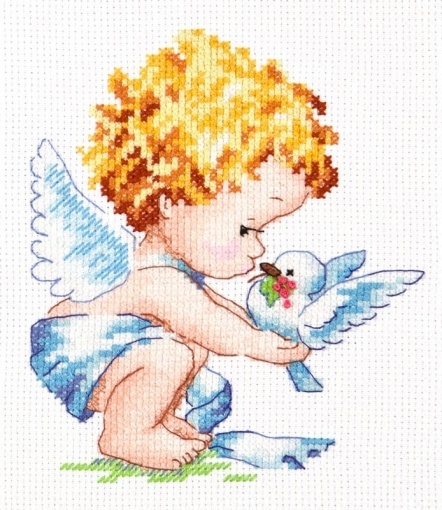 Light Angel Cross Stitch Kit, code 35-13 Magic Needle | Buy online on ...