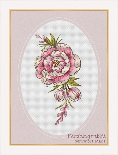 Flower Tenderness Cross Stitch Pattern, code MS-026 Maria Semenova ...