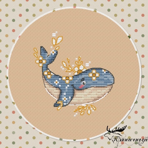 On a Wave of Daisies Cross Stitch Pattern, code KK-092 Karina Karry ...